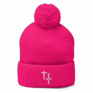"Con Vaya Dios" Pom Beanie