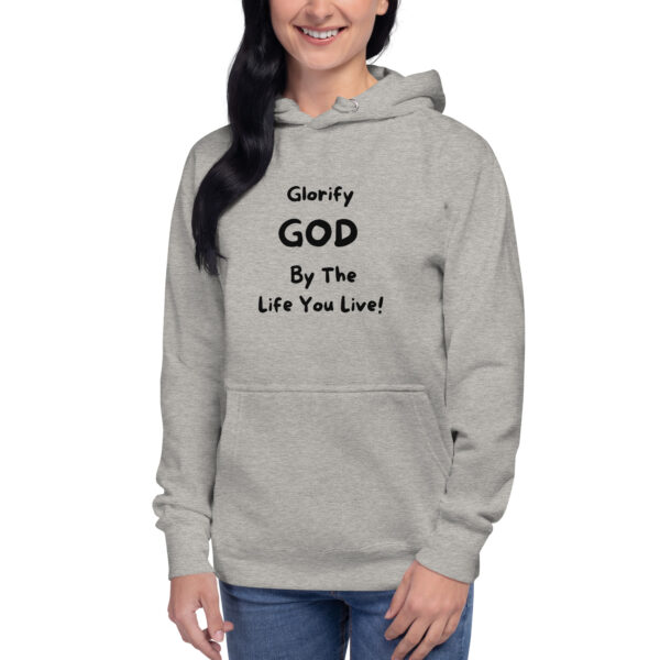 "Glorify God" Unisex Hoodie - Image 5