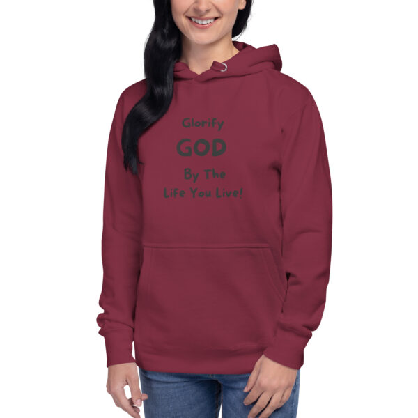 "Glorify God" Unisex Hoodie - Image 2