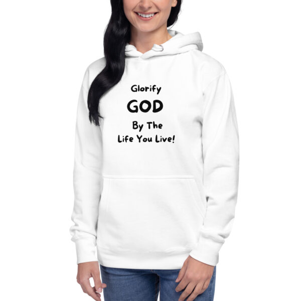 "Glorify God" Unisex Hoodie - Image 9