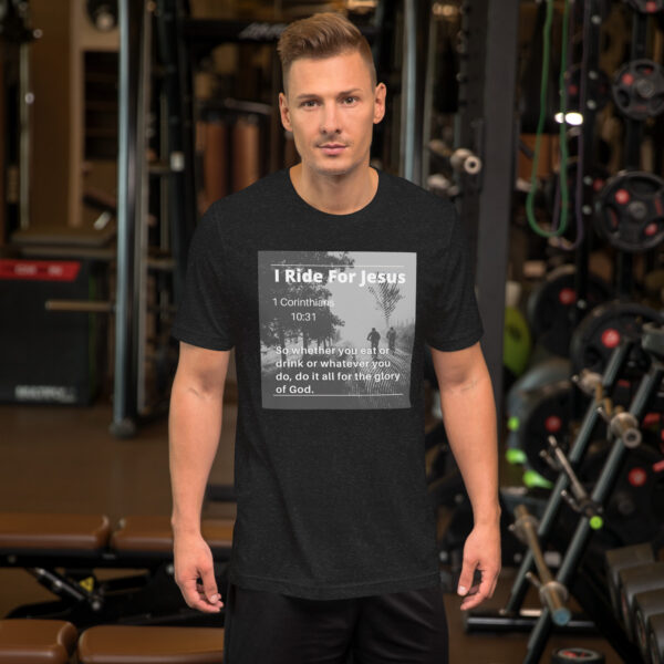 Men's "I Ride For Jesus" Tee - Image 2
