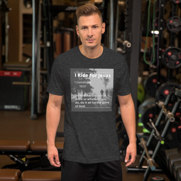 Men's "I Ride For Jesus" Tee - Image 9