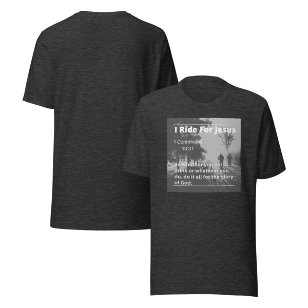 Men's "I Ride For Jesus" Tee - Image 7