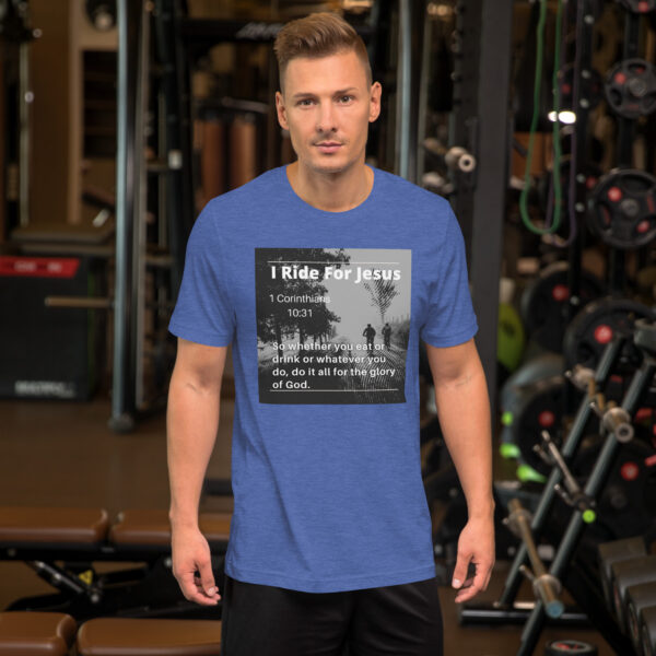 Men's "I Ride For Jesus" Tee - Image 12
