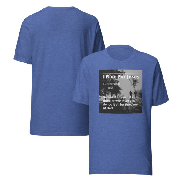 Men's "I Ride For Jesus" Tee - Image 10