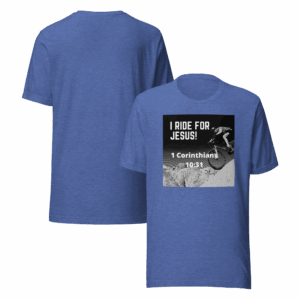 Men's "1 Cor 10:31 Mountain Bike" Tee
