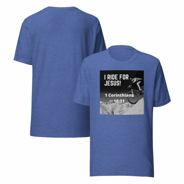 Men's "1 Cor 10:31 Mountain Bike" Tee