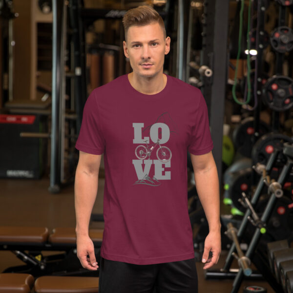 Men's "Love Mountain Bike" Tee - Image 9