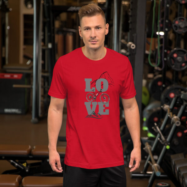 Men's "Love Mountain Bike" Tee - Image 12