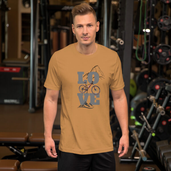 Men's "Love Mountain Bike" Tee - Image 17