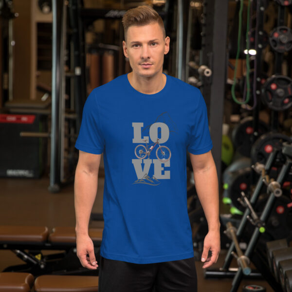 Men's "Love Mountain Bike" Tee - Image 2