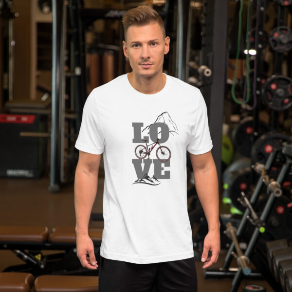 Men's "Love Mountain Bike" Tee - Image 6