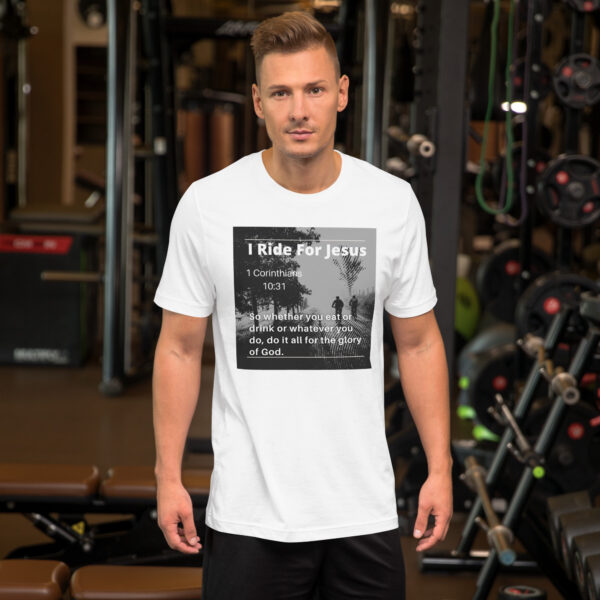 Men's "I Ride For Jesus" Tee - Image 15