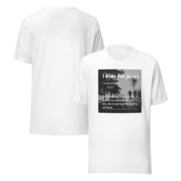 Men's "I Ride For Jesus" Tee - Image 13