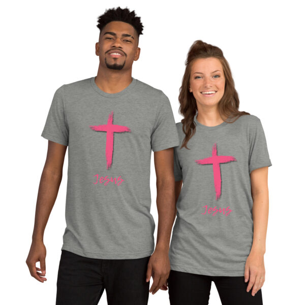 "Jesus" Unisex Short Sleeve Tee - Image 4
